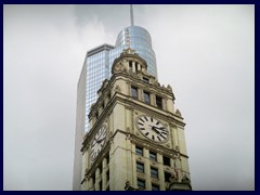 Magnificent Mile 129  - Wrigley Building and Trump Tower